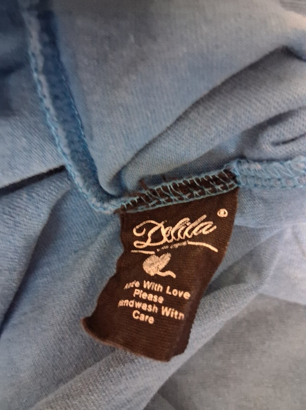 Delila Blue V-Neck Studded Rodeo Graphic Tee - Picture 4 of 5